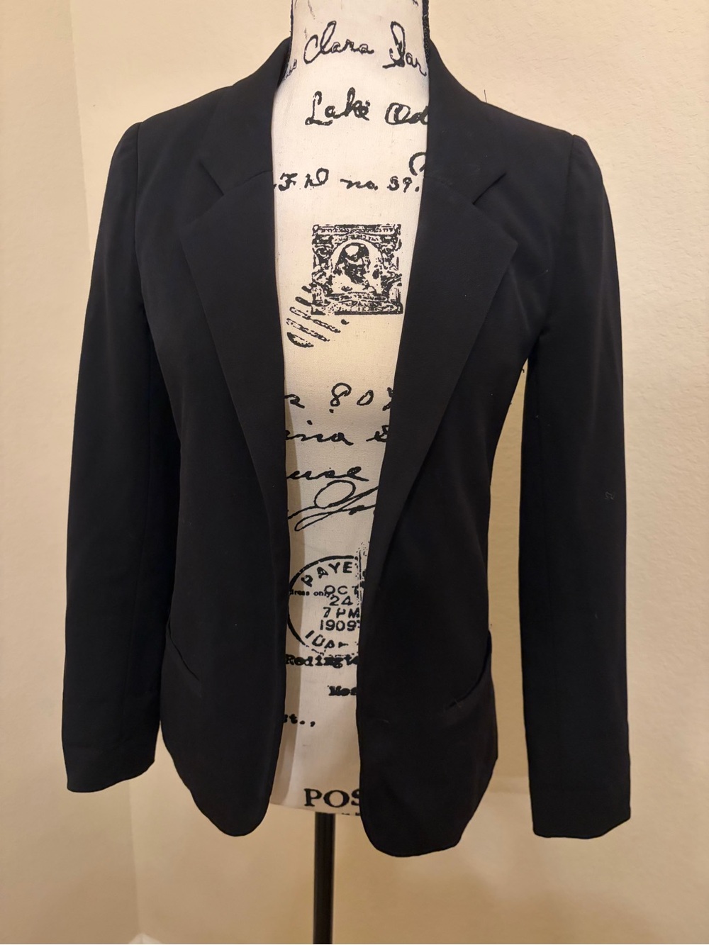 silence + noise Black Tailored Blazer Jacket